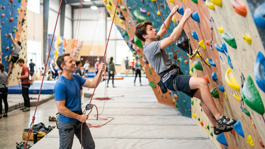 Indoor Climbing